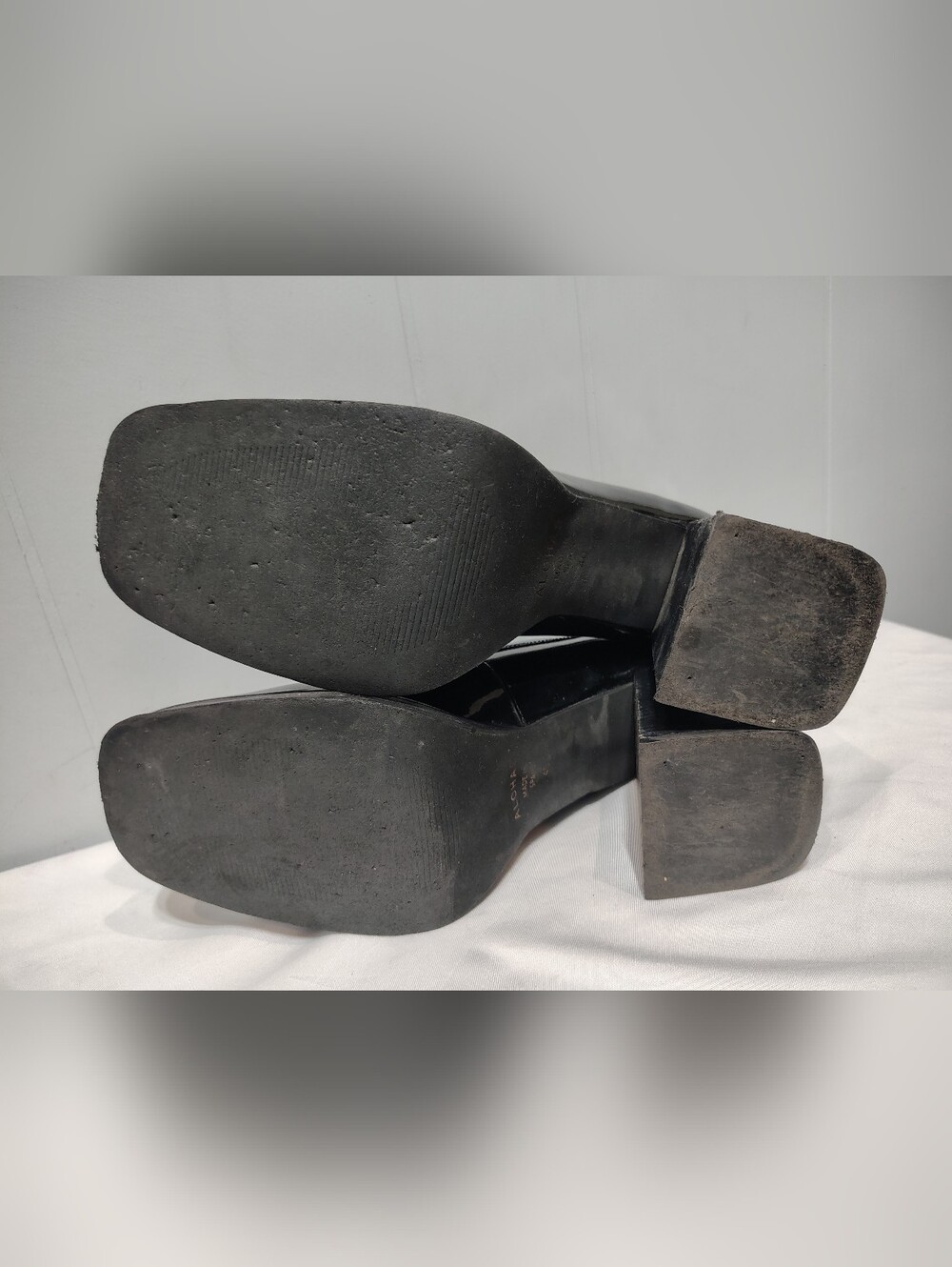 ALOHAS Take Off Heeled Loafers Black Size 9 - Picture 6 of 9